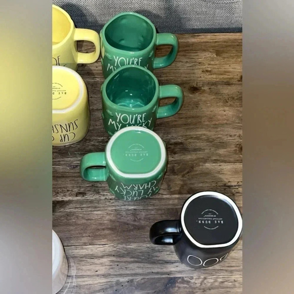 NWT Rae Dunn BOO in black Artisan Collection Magenta Ceramic Coffee/Tea Mug/Cup - Picture 3 of 4